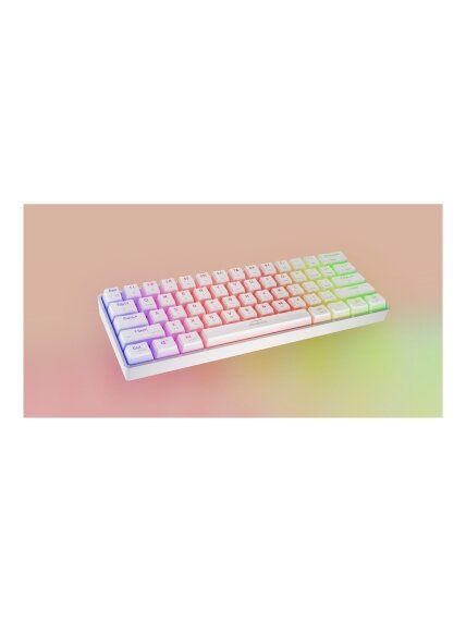Genesis | THOR 660 G2 | Gaming Keyboard | Wireless/Wired | US | Linear | White | RGB 3