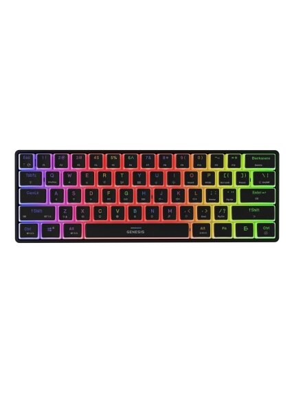 Genesis | THOR 660 G2 | Gaming keyboard | Wireless/Wired | US | Tactile | Black Genesis | THOR 660 G2 | Gaming keyboard | Wireless/Wired | US | Tactile | Black