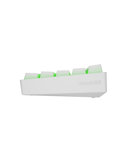 Genesis | THOR 660 G2 | Gaming keyboard | Wireless/Wired | US | Tactile | White 4 Genesis | THOR 660 G2 | Gaming keyboard | Wireless/Wired | US | Tactile | White 4