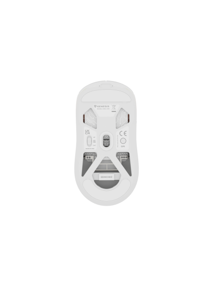 Genesis | Zircon 660 PRO | Gaming Mouse | Wireless/Wired | 2.4 GHz, Bluetooth, USB | White 3 Genesis | Zircon 660 PRO | Gaming Mouse | Wireless/Wired | 2.4 GHz, Bluetooth, USB | White 3