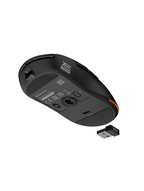 Genesis Zircon XIII Custom | Gaming Mouse | Wireless | 2.4 GHz, USB | Black 7