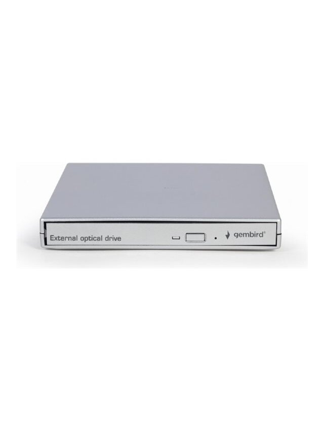 Gembird External USB DVD drive | DVD-USB-021-SV | Interface USB 2.0 | CD/DVD | CD read speed 24 x | CD write speed 24 x | Silver Gembird External USB DVD drive | DVD-USB-021-SV | Interface USB 2.0 | CD/DVD | CD read speed 24 x | CD write speed 24 x | Silver