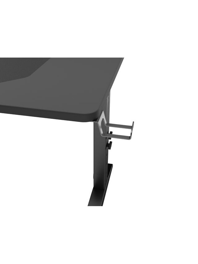 Genesis Gaming Desk | Holm 120 Modular | Black 7