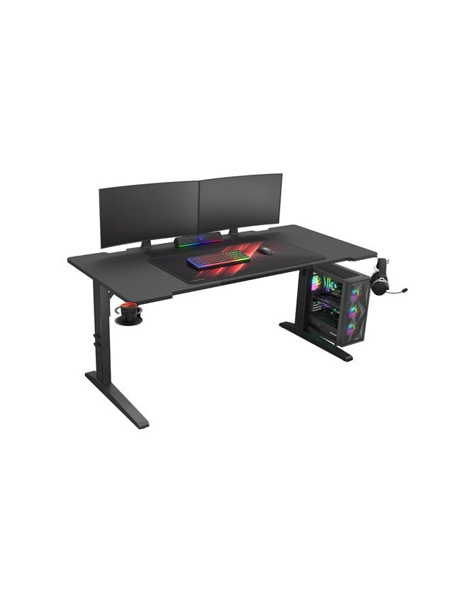Genesis | Modular Gaming Desk | Holm 160 RGB | Anthracite Black 3 Genesis | Modular Gaming Desk | Holm 160 RGB | Anthracite Black 3