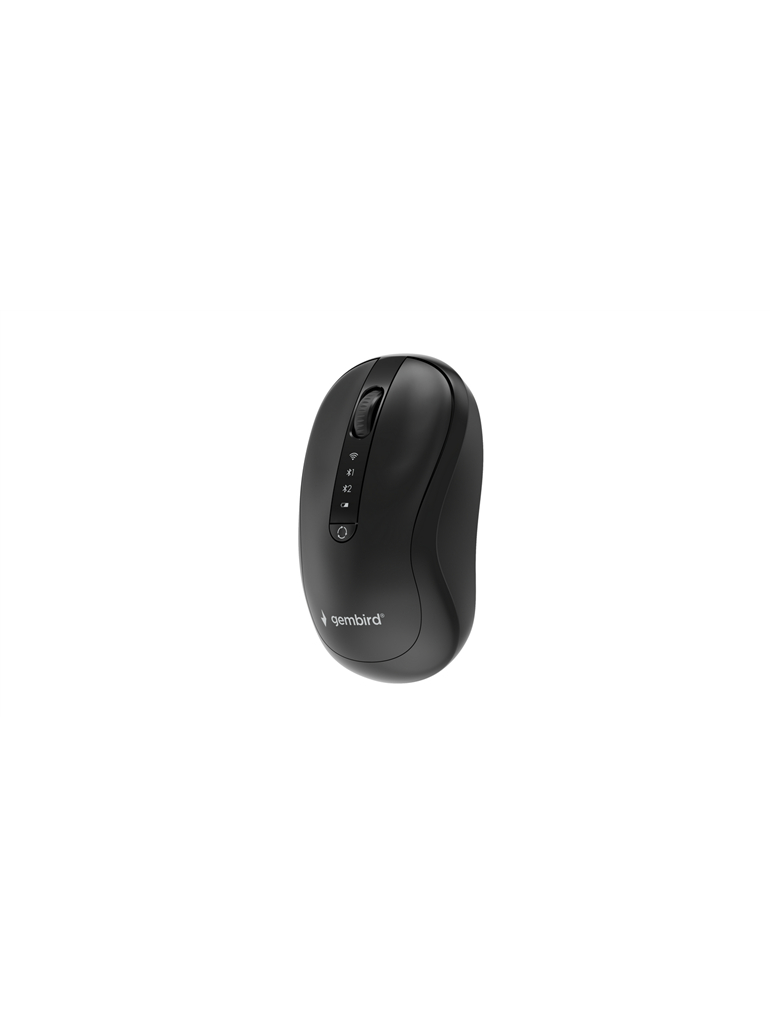 Gembird Dual-mode mouse | MUSW2-4B-01 | Wireless | 2.4G, Bluetooth | Black 3