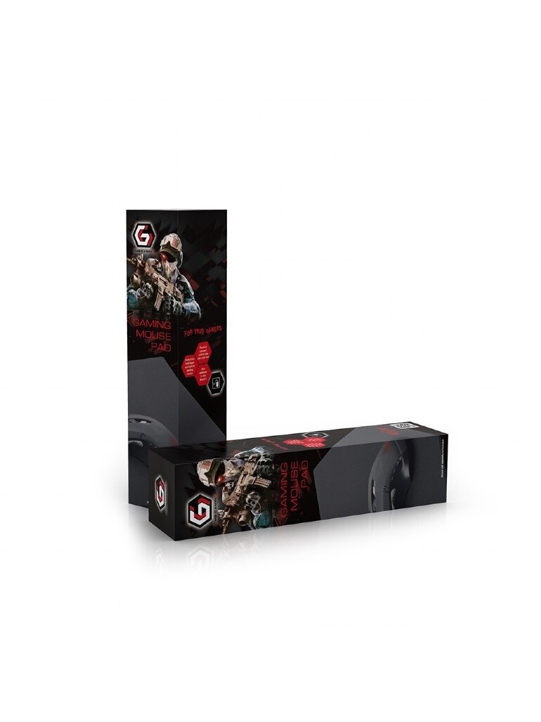 Gembird | Gaming mouse pad | 350x900x3 mm | black 3 Gembird | Gaming mouse pad | 350x900x3 mm | black 3