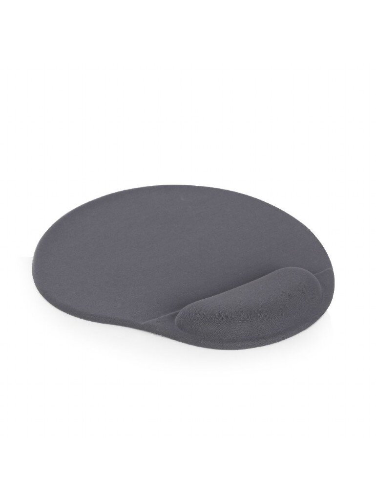 Gembird | MP-GEL-GR Gel mouse pad with wrist support, grey Comfortable | Gel mouse pad | Grey