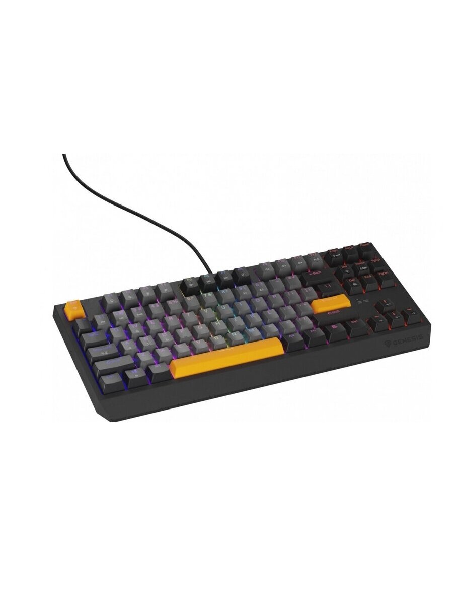 Genesis | THOR 230 TKL | Mechanical Gaming Keyboard | Wired | US | Outemu Red | Anchor Gray Negative 1 Genesis | THOR 230 TKL | Mechanical Gaming Keyboard | Wired | US | Outemu Red | Anchor Gray Negative 1