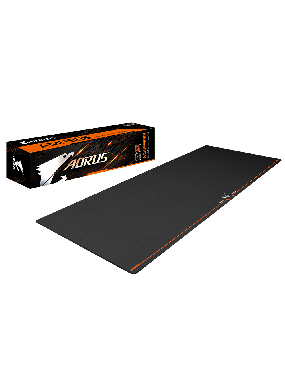 Gigabyte AMP900 | Gaming mouse pad | 900 x 360 x 3 mm | Black Gigabyte AMP900 | Gaming mouse pad | 900 x 360 x 3 mm | Black
