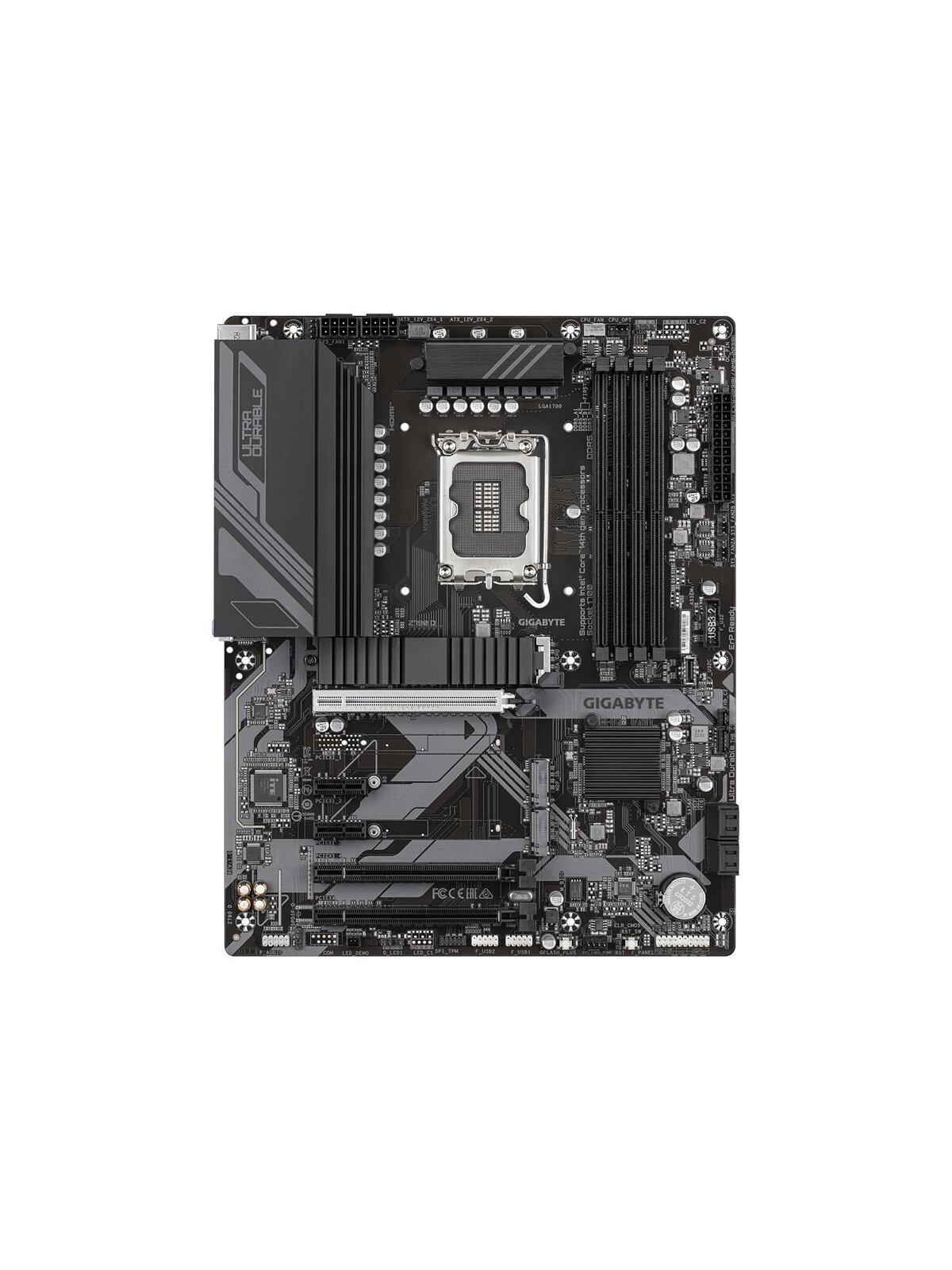 Gigabyte Z790 D | Processor family Intel | Processor socket LGA1700 | DDR5 | Supported hard disk drive interfaces SATA, M.2 | Number of SATA connectors 6 Gigabyte Z790 D | Processor family Intel | Processor socket LGA1700 | DDR5 | Supported hard disk drive interfaces SATA, M.2 | Number of SATA connectors 6