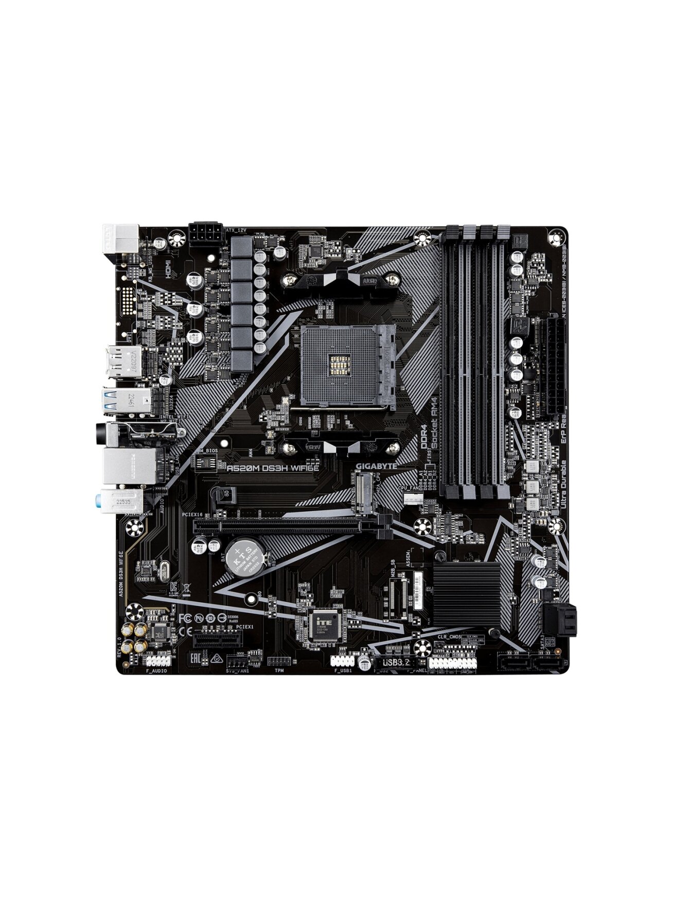 GIGABYTE A520M DS3H WF6E
