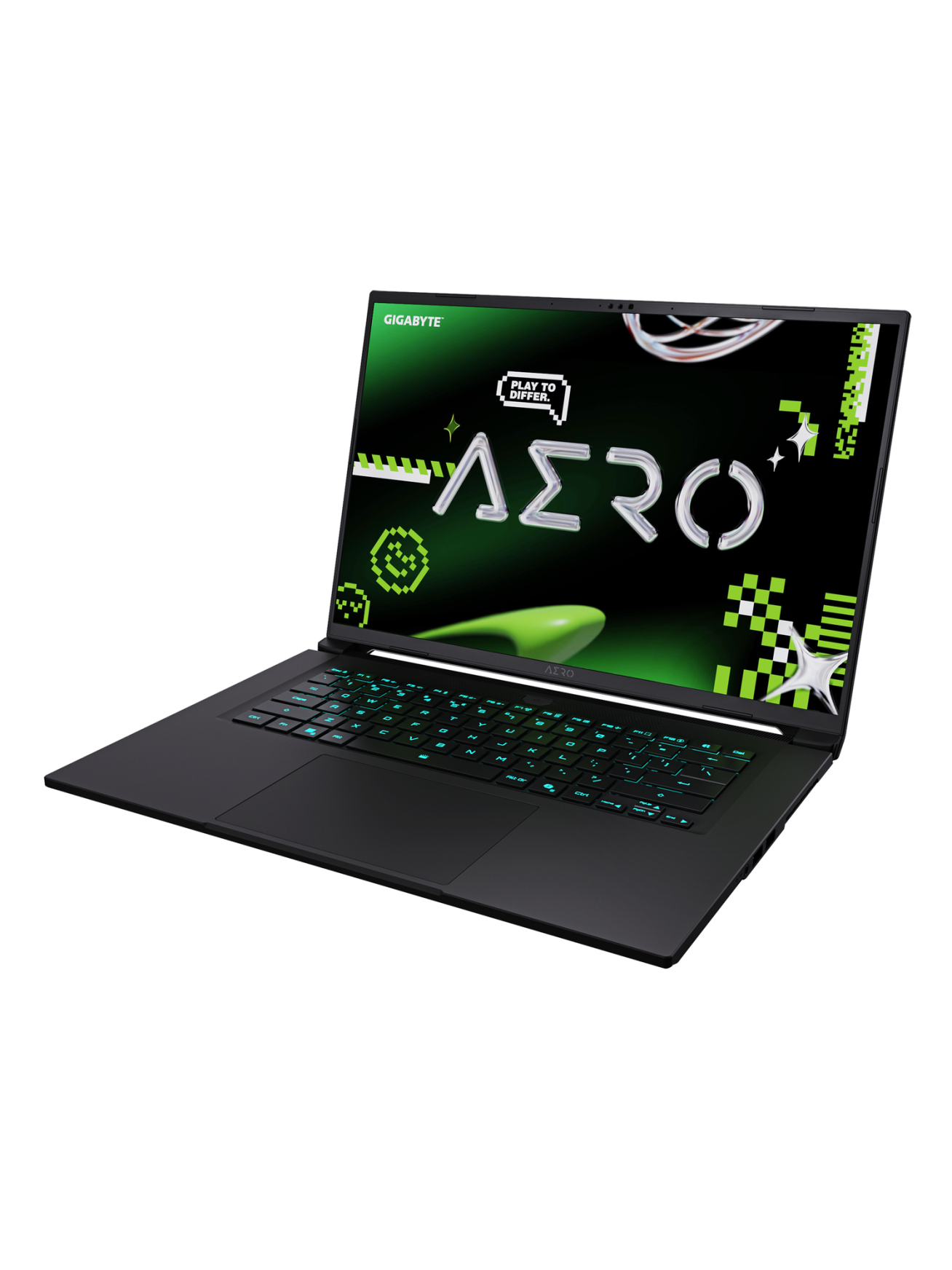 Gigabyte AERO X16 Gaming 1VH | Space Gray | 16 " | IPS | WQXGA | IPS pixels | 165 Hz | Anti-glare | AMD Ryzen Al 7 | 350 | 16 GB | SO-DIMM DDR5 | Solid-state drive capacity 1000 GB | NVIDIA GeForce RTX 5060 | GDDR7 | 8 GB | Windows 11 Home | 802.11ax | Bl 3