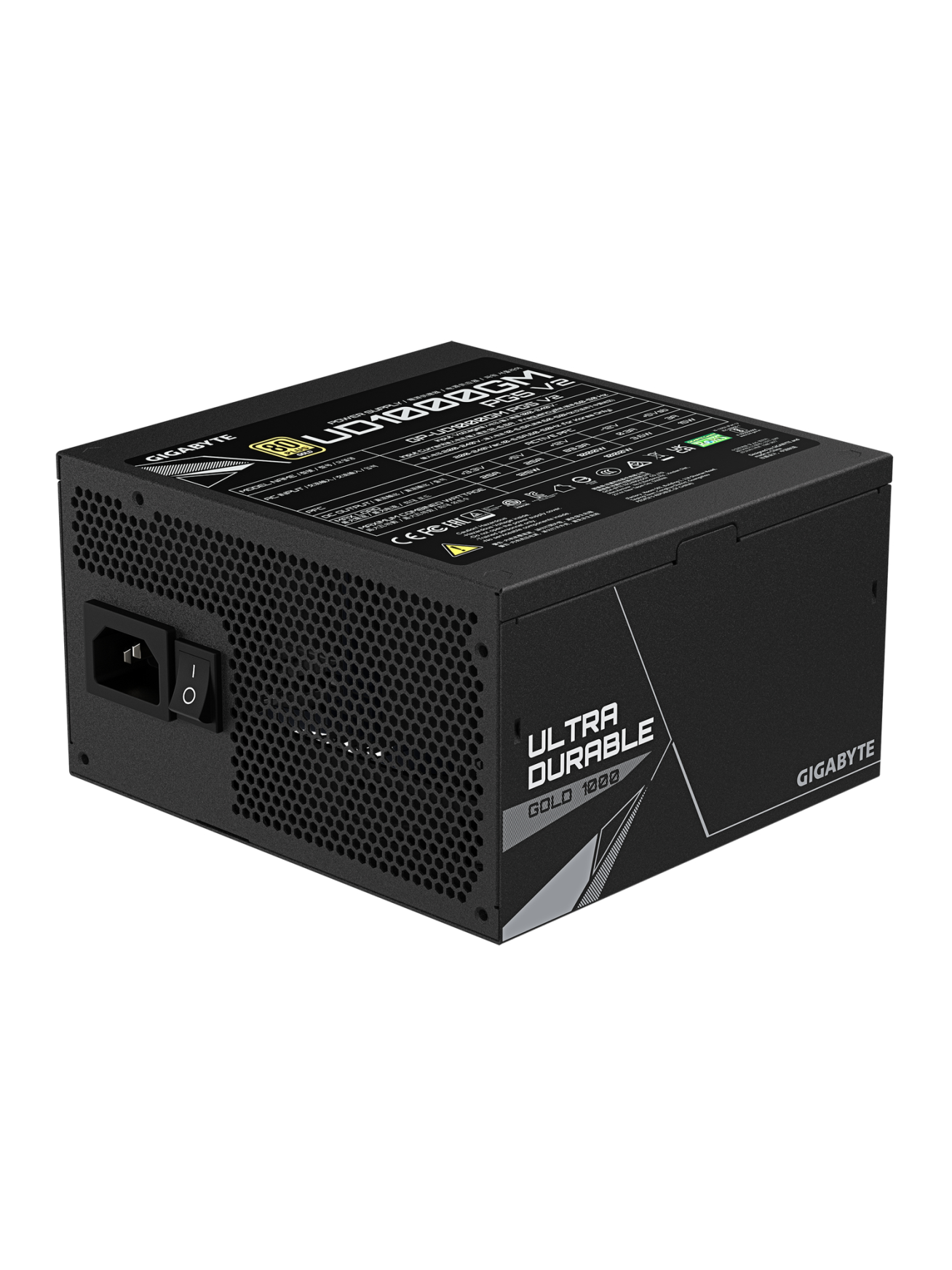 Gigabyte Power Supply, ATX 12V v3.1 | UD1000GM PG5 V2 | 1000 W 3 Gigabyte Power Supply, ATX 12V v3.1 | UD1000GM PG5 V2 | 1000 W 3