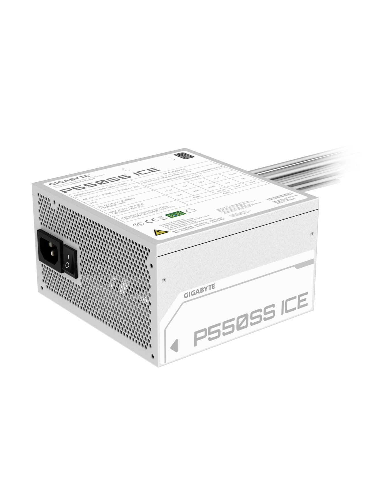 Gigabyte PSU | GP-P550SS ICE GEU1 | 550 W 4