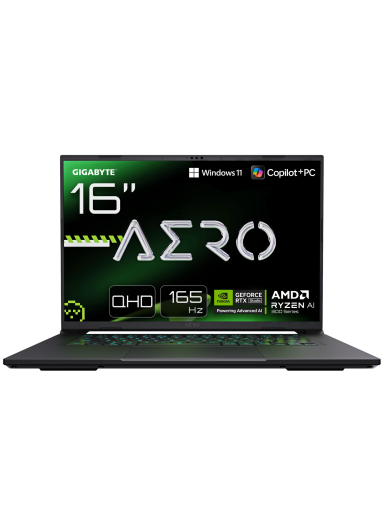 Gigabyte AERO X16 Gaming 1VH | Space Gray | 16 " | IPS | WQXGA | IPS pixels | 165 Hz | Anti-glare | AMD Ryzen Al 7 | 350 | 16 GB | SO-DIMM DDR5 | Solid-state drive capacity 1000 GB | NVIDIA GeForce RTX 5060 | GDDR7 | 8 GB | Windows 11 Home | 802.11ax | Bl Gigabyte AERO X16 Gaming 1VH | Space Gray | 16 " | IPS | WQXGA | IPS pixels | 165 Hz | Anti-glare | AMD Ryzen Al 7 | 350 | 16 GB | SO-DIMM DDR5 | Solid-state drive capacity 1000 GB | NVIDIA GeForce RTX 5060 | GDDR7 | 8 GB | Windows 11 Home | 802.11ax | Bl