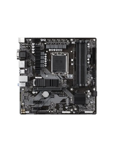 Gigabyte | B760M DS3H DDR4 1.0 M/B | Processor family Intel | Processor socket  LGA1700 | DDR4 DIMM | Memory slots 4 | Supported hard disk drive interfaces 	SATA, M.2 | Number of SATA connectors 4 | Chipset Intel B760 Express | Micro ATX