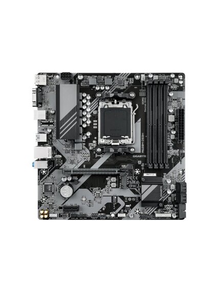 Gigabyte A620M DS3H | Processor family AMD | Processor socket AM5 | DDR5 | Supported hard disk drive interfaces M.2, SATA | Number of SATA connectors 4