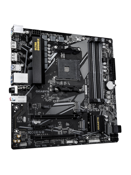 Gigabyte B550M DS3H AC R2 | Processor family AMD | Processor socket AM4 | DDR4 DIMM | Supported hard disk drive interfaces SATA, M.2 | Number of SATA connectors 4 2