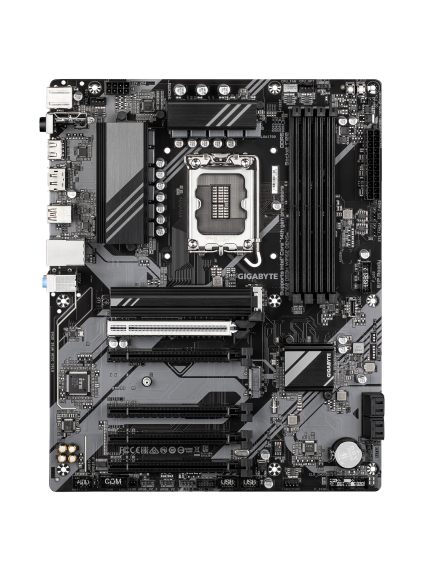 Gigabyte B760 DS3H WF6E GEN5 | Processor family Intel | Processor socket LGA1700 | DDR5 | Supported hard disk drive interfaces M.2, SATA | Number of SATA connectors 4 1
