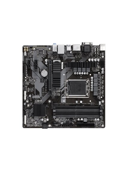 Gigabyte | B760M DS3H DDR4 1.0 M/B | Processor family Intel | Processor socket  LGA1700 | DDR4 DIMM | Memory slots 4 | Supported hard disk drive interfaces 	SATA, M.2 | Number of SATA connectors 4 | Chipset Intel B760 Express | Micro ATX 1