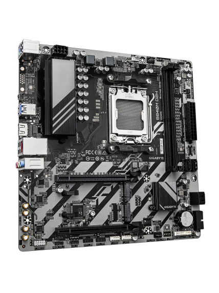 Gigabyte B840M D2H | Processor family AMD | Processor socket AM5 | DDR5 | Supported hard disk drive interfaces SATA, M.2 | Number of SATA connectors 4 2 Gigabyte B840M D2H | Processor family AMD | Processor socket AM5 | DDR5 | Supported hard disk drive interfaces SATA, M.2 | Number of SATA connectors 4 2