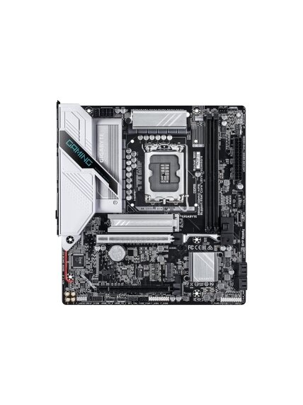 Gigabyte B860M GAMING WIFI6 | Processor family Intel | Processor socket LGA1851 | DDR5 | Supported hard disk drive interfaces M.2, SATA | Number of SATA connectors 4