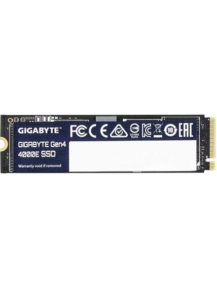 Gigabyte G440E1TB | 1000 GB | Solid-state drive interface PCI-Express 4.0 x4, NVMe 1.4 | Read speed 4000 MB/s | Write speed 3900 MB/s 1