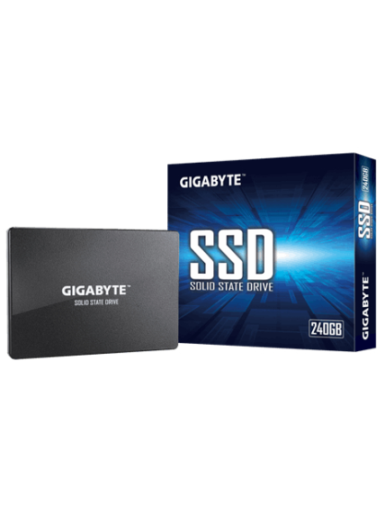 Gigabyte | GP-GSTFS31240GNTD | 240 GB | SSD form factor 2.5-inch | Solid-state drive interface SATA | Read speed 500 MB/s | Write speed 420 MB/s