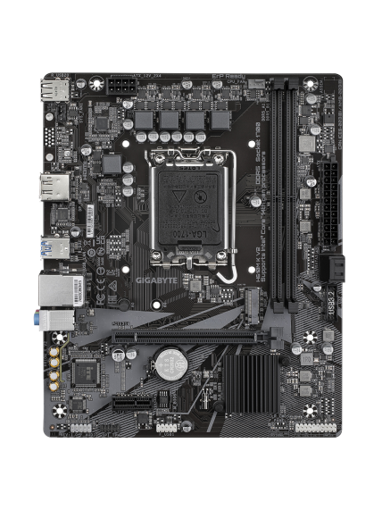 Gigabyte H610M K V2 | Processor family Intel | Processor socket LGA1700 | DDR5 | Supported hard disk drive interfaces M.2, SATA | Number of SATA connectors 2 1 Gigabyte H610M K V2 | Processor family Intel | Processor socket LGA1700 | DDR5 | Supported hard disk drive interfaces M.2, SATA | Number of SATA connectors 2 1