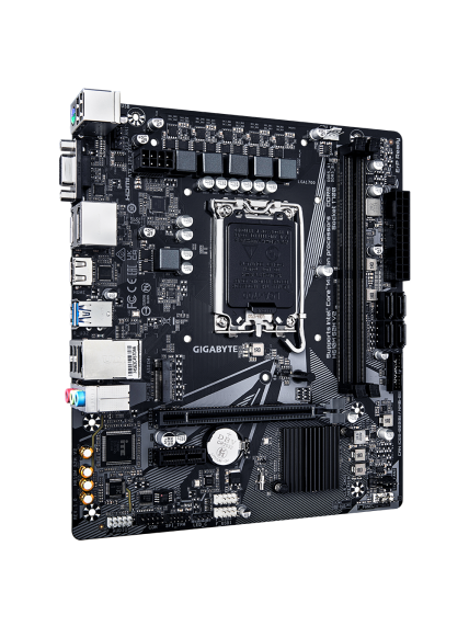 Gigabyte | H610M S2H V2 1.0 | Processor family Intel | Processor socket LGA1700 | DDR5 DIMM | Supported hard disk drive interfaces M.2, SATA | Number of SATA connectors 4 2 Gigabyte | H610M S2H V2 1.0 | Processor family Intel | Processor socket LGA1700 | DDR5 DIMM | Supported hard disk drive interfaces M.2, SATA | Number of SATA connectors 4 2