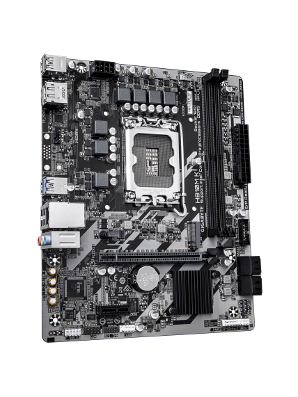 Gigabyte H810M K | Processor family Intel | Processor socket LGA1851 | DDR5 | Supported hard disk drive interfaces M.2, SATA | Number of SATA connectors 4 2