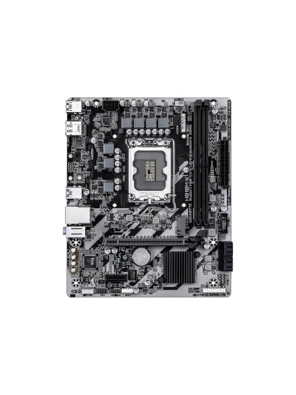 Gigabyte H810M K | Processor family Intel | Processor socket LGA1851 | DDR5 | Supported hard disk drive interfaces M.2, SATA | Number of SATA connectors 4 Gigabyte H810M K | Processor family Intel | Processor socket LGA1851 | DDR5 | Supported hard disk drive interfaces M.2, SATA | Number of SATA connectors 4