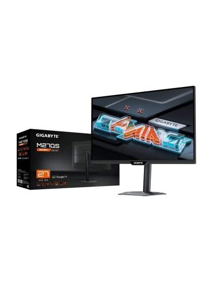 Gigabyte | M27QS EK | 27 " | SS IPS | QHD | 180 Hz | 1 ms | 2560 x 1440 pixels | 350 cd/m² | HDMI ports quantity 1 3