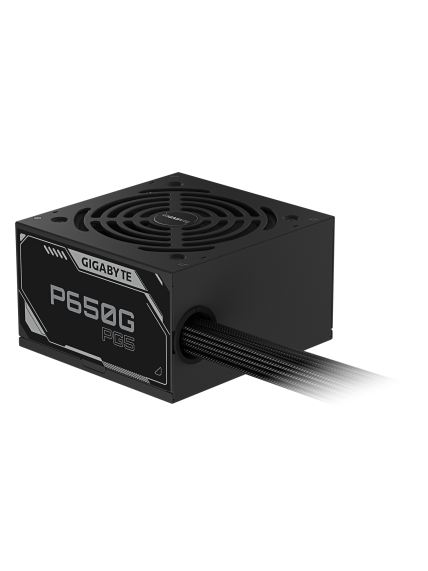 Gigabyte Power Supply | P650G PCIE 5.1 | 650 W 1 Gigabyte Power Supply | P650G PCIE 5.1 | 650 W 1
