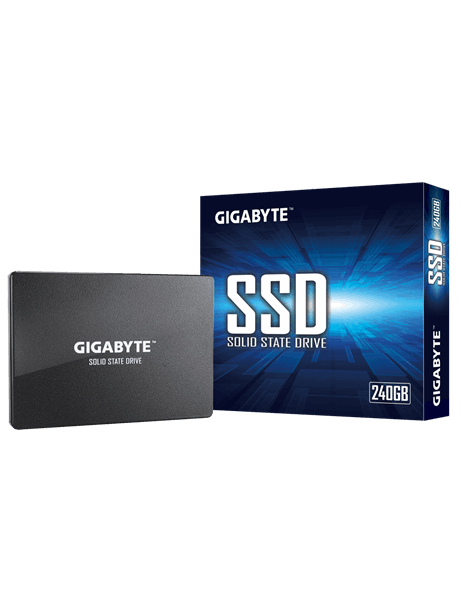 Gigabyte | GP-GSTFS31240GNTD | 240 GB | SSD form factor 2.5-inch | Solid-state drive interface SATA | Read speed 500 MB/s | Write speed 420 MB/s