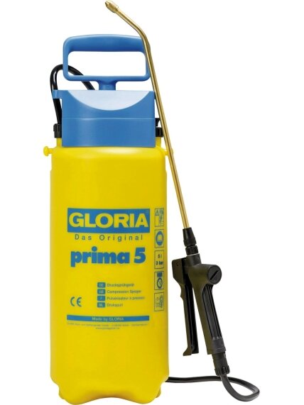 Gloria | Pressure Garden Sprayer | PRIMA 5 GLORIA | 3 bar