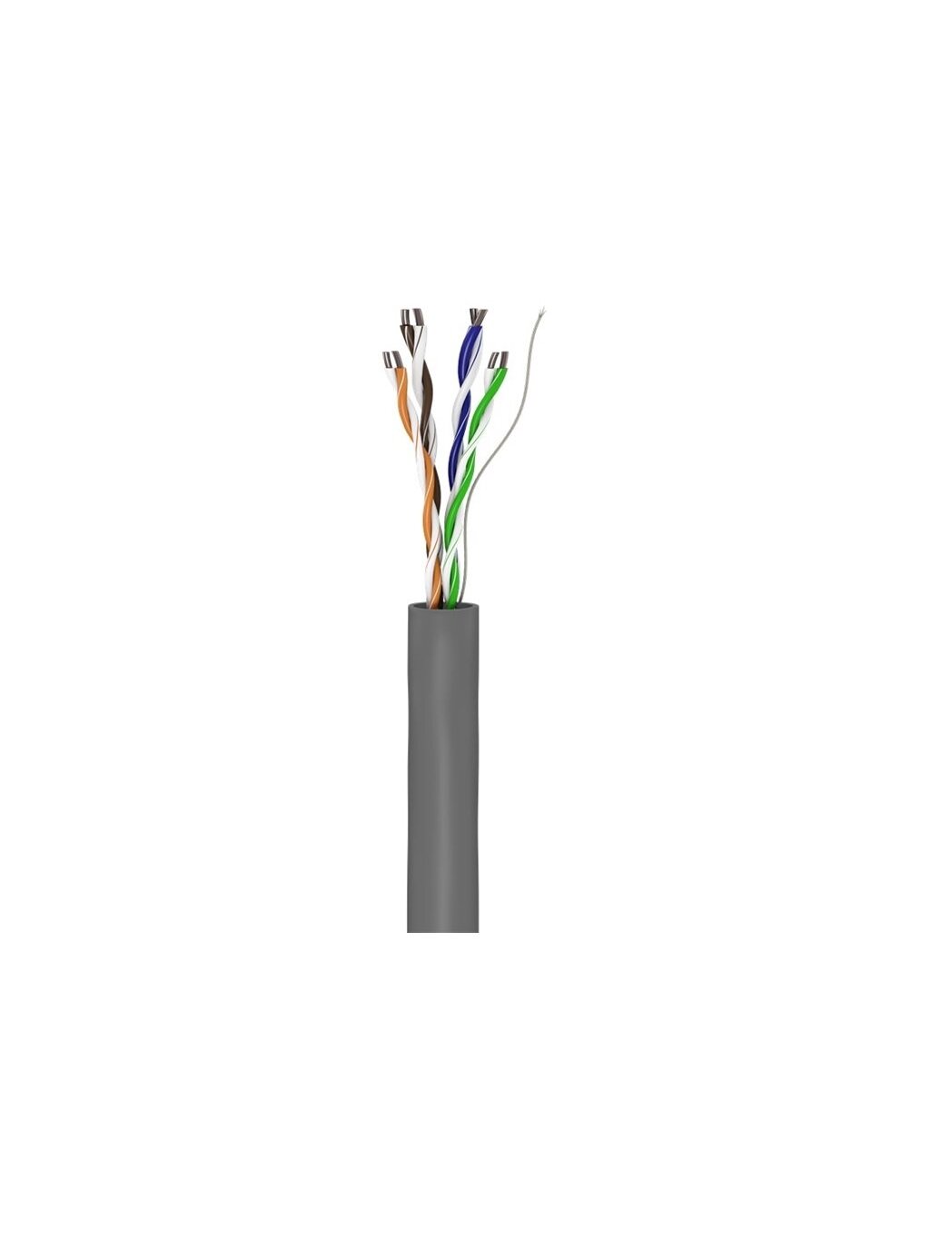 Goobay | CAT 5e network cable, U/UTP | 95410 | Grey
