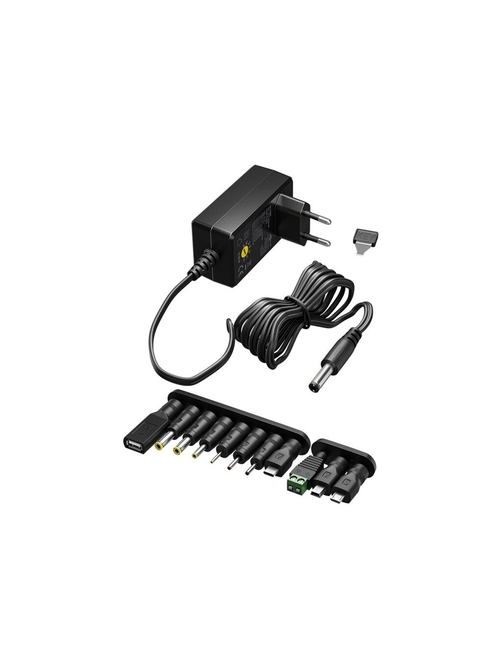 Goobay Universal Power Supply 5-15V, Max. 36W, 2.4A | 74436 Goobay Universal Power Supply 5-15V, Max. 36W, 2.4A | 74436