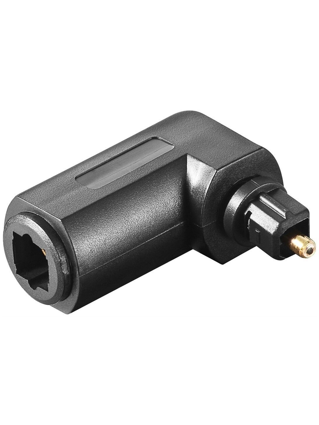 Goobay | 11925 Toslink digital/audio adapter 90° Goobay | 11925 Toslink digital/audio adapter 90°