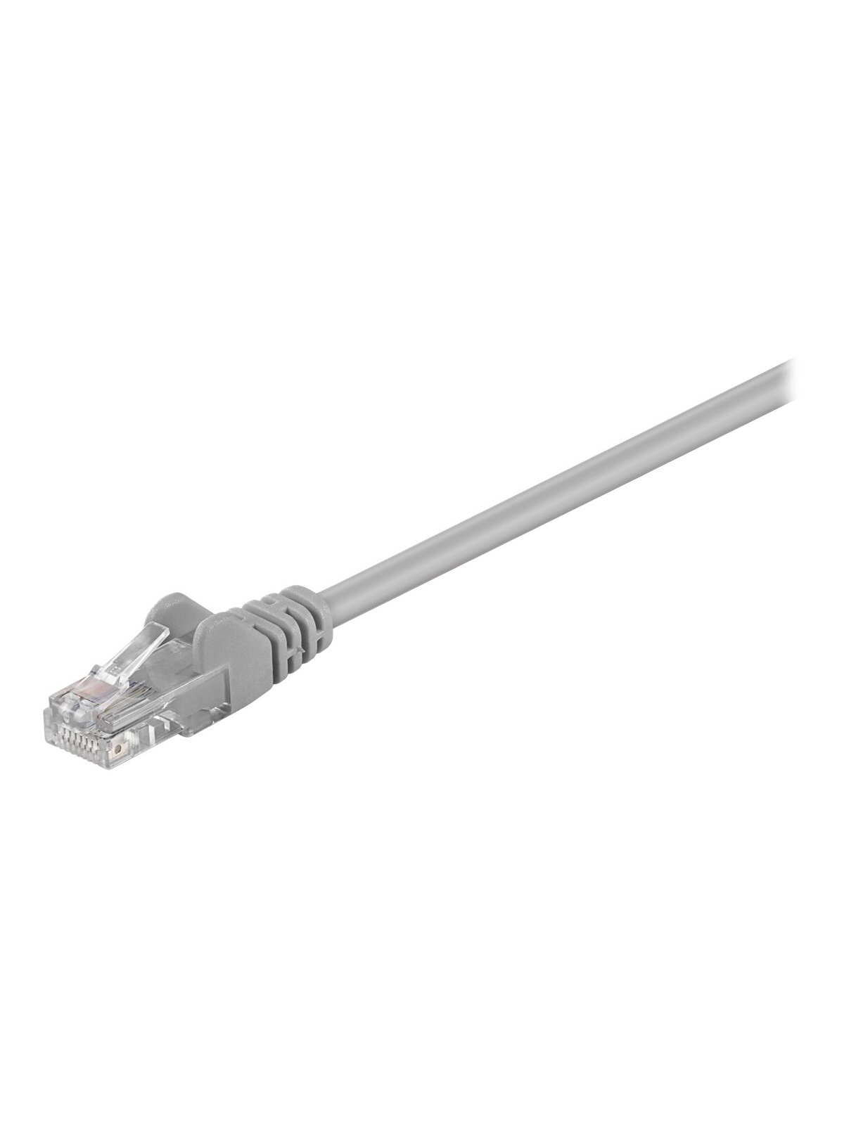 Goobay | CAT 5e patch cable, U/UTP | Grey RJ45 male (8P8C) | RJ45 male (8P8C) Goobay | CAT 5e patch cable, U/UTP | Grey RJ45 male (8P8C) | RJ45 male (8P8C)