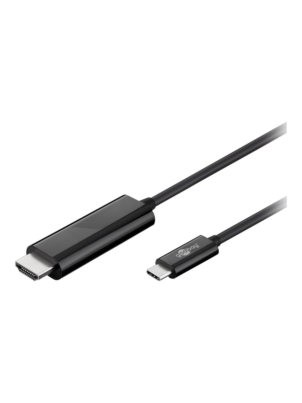 Goobay | USB-C HDMI adapter cable (4k 60 Hz) | USB-C male | HDMI male (type A) | USB-C to HDMI | 1.8 m Goobay | USB-C HDMI adapter cable (4k 60 Hz) | USB-C male | HDMI male (type A) | USB-C to HDMI | 1.8 m