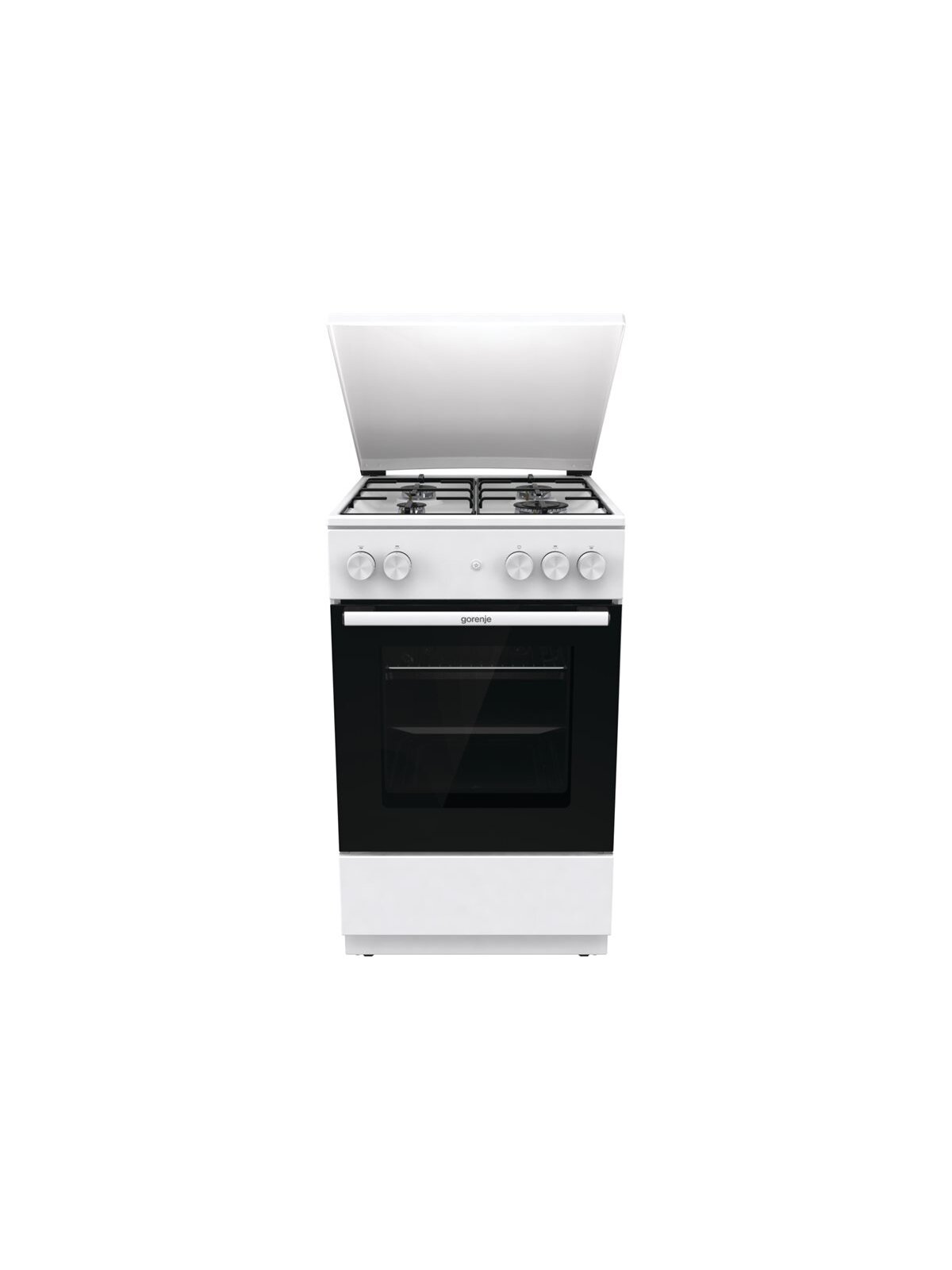 Gorenje Cooker | GG5A14WJ | Hob type Gas | Oven type Gas | White | Width 50 cm | Depth 59.4 cm | 70 L Gorenje Cooker | GG5A14WJ | Hob type Gas | Oven type Gas | White | Width 50 cm | Depth 59.4 cm | 70 L