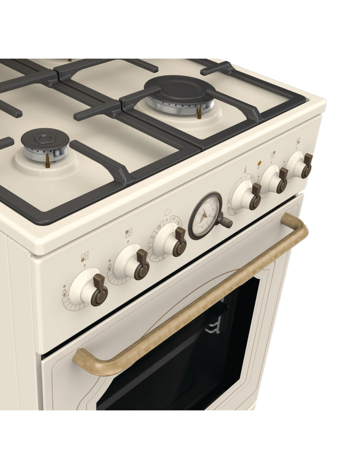 Gorenje Cooker | GKS5B70CLI | Hob type Gas | Oven type Electric | Sandy | Width 50 cm | Depth 59.4 cm | 70 L 10
