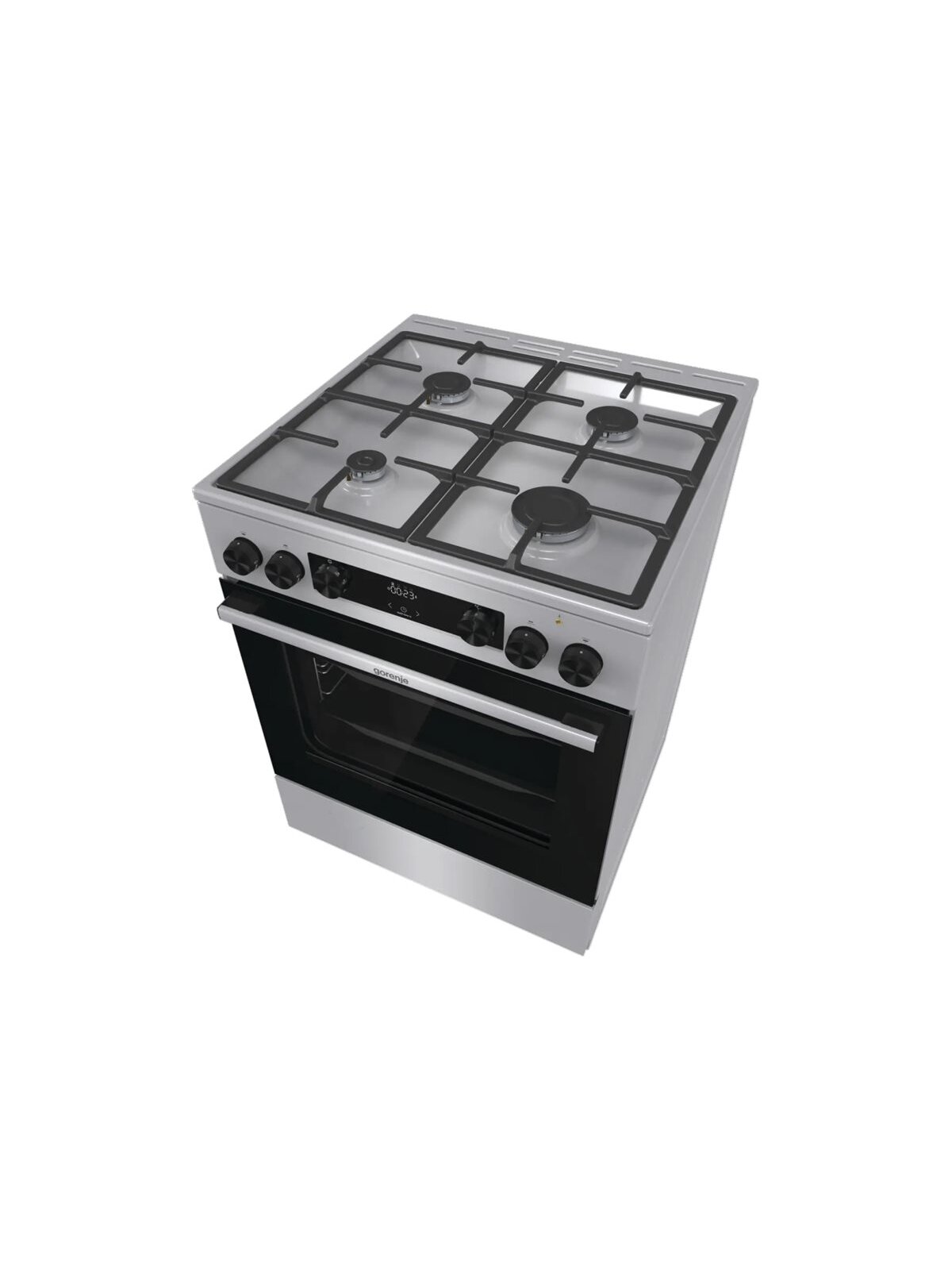 Gorenje GK6C4XF | Cooker | Hob type Gas | Oven type Electric | Stainless steel | Width 60 cm | Depth 60 cm | Grilling | Energy efficiency class A | 71 L 1