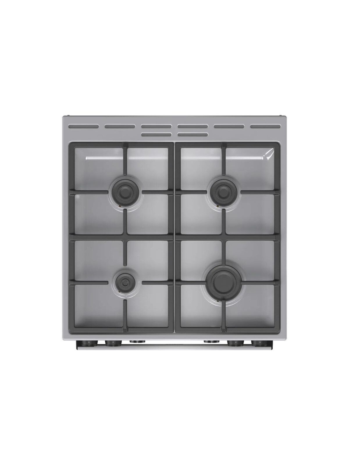 Gorenje GK6C4XF | Cooker | Hob type Gas | Oven type Electric | Stainless steel | Width 60 cm | Depth 60 cm | Grilling | Energy efficiency class A | 71 L 6