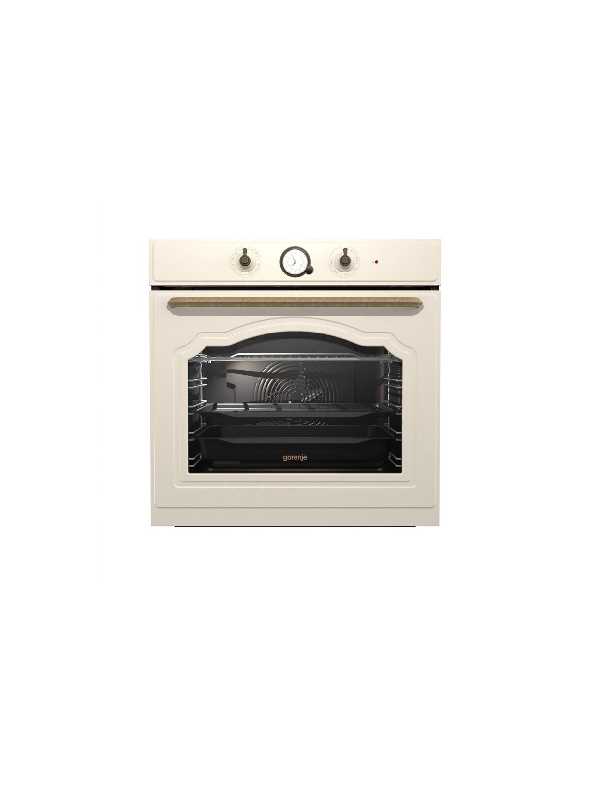 Gorenje | Oven | BOS67371CLI | 77 L | Multifunctional | EcoClean | Mechanical control | Steam function | Height 59.5 cm | Width 59.5 cm | Beige 1