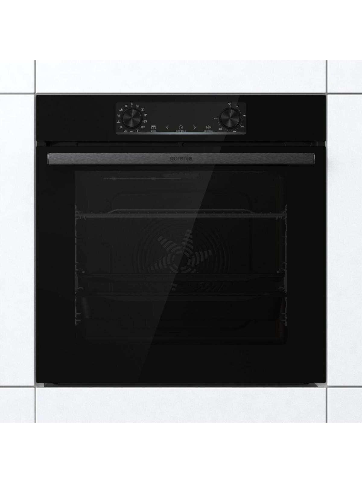 Gorenje Oven | BOS6737E13FBG | 77 L | Electric | AquaClean | Mechanical | Steam function | Height 59.5 cm | Width 59.5 cm | Stainless steel 3 Gorenje Oven | BOS6737E13FBG | 77 L | Electric | AquaClean | Mechanical | Steam function | Height 59.5 cm | Width 59.5 cm | Stainless steel 3