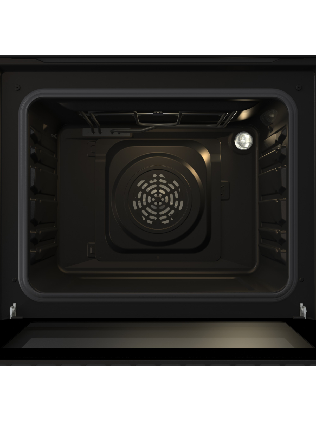 Gorenje Oven | BO6615E01B | 60 L | Electric | EnamelClean | Push pull buttons | Height 59.5 cm | Width 59.5 cm | Black 4