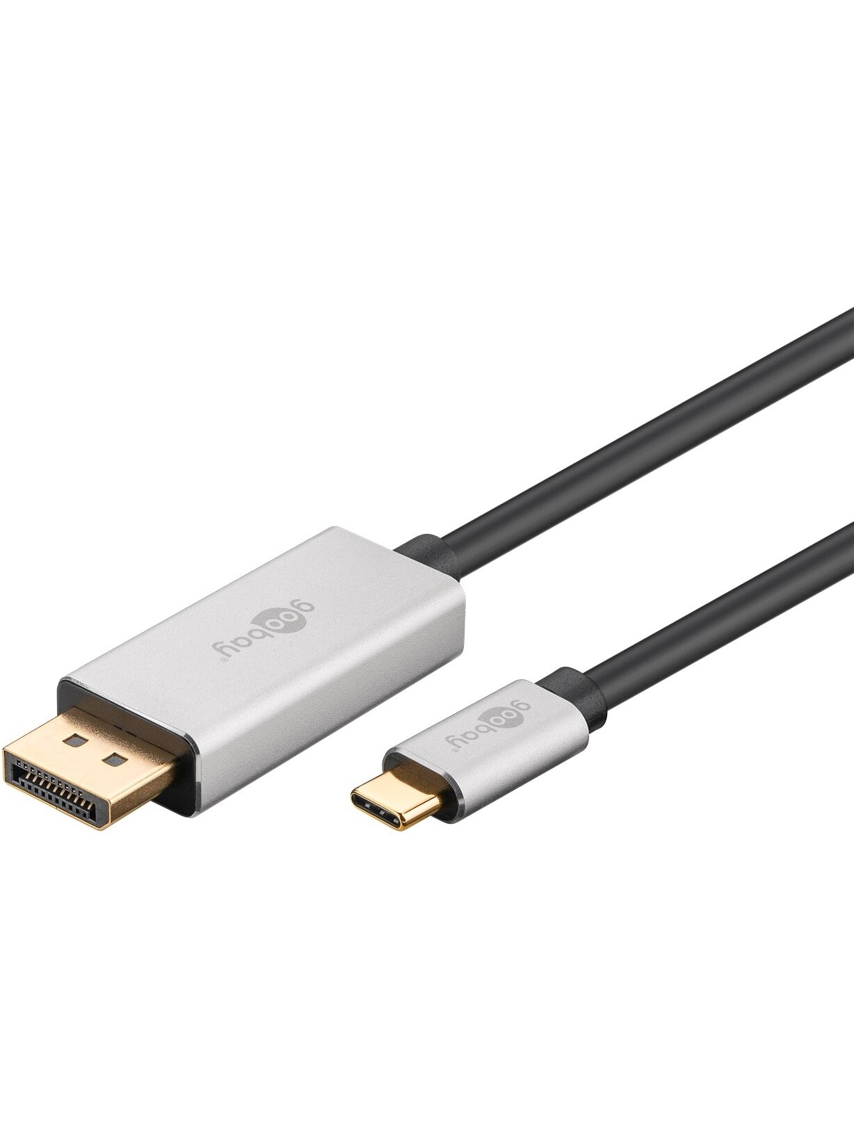 Goobay | USB-C to DisplayPort Adapter Cable | 60176 | Type-C | DisplayPort | USB-C to DisplayPort | 2 m 1