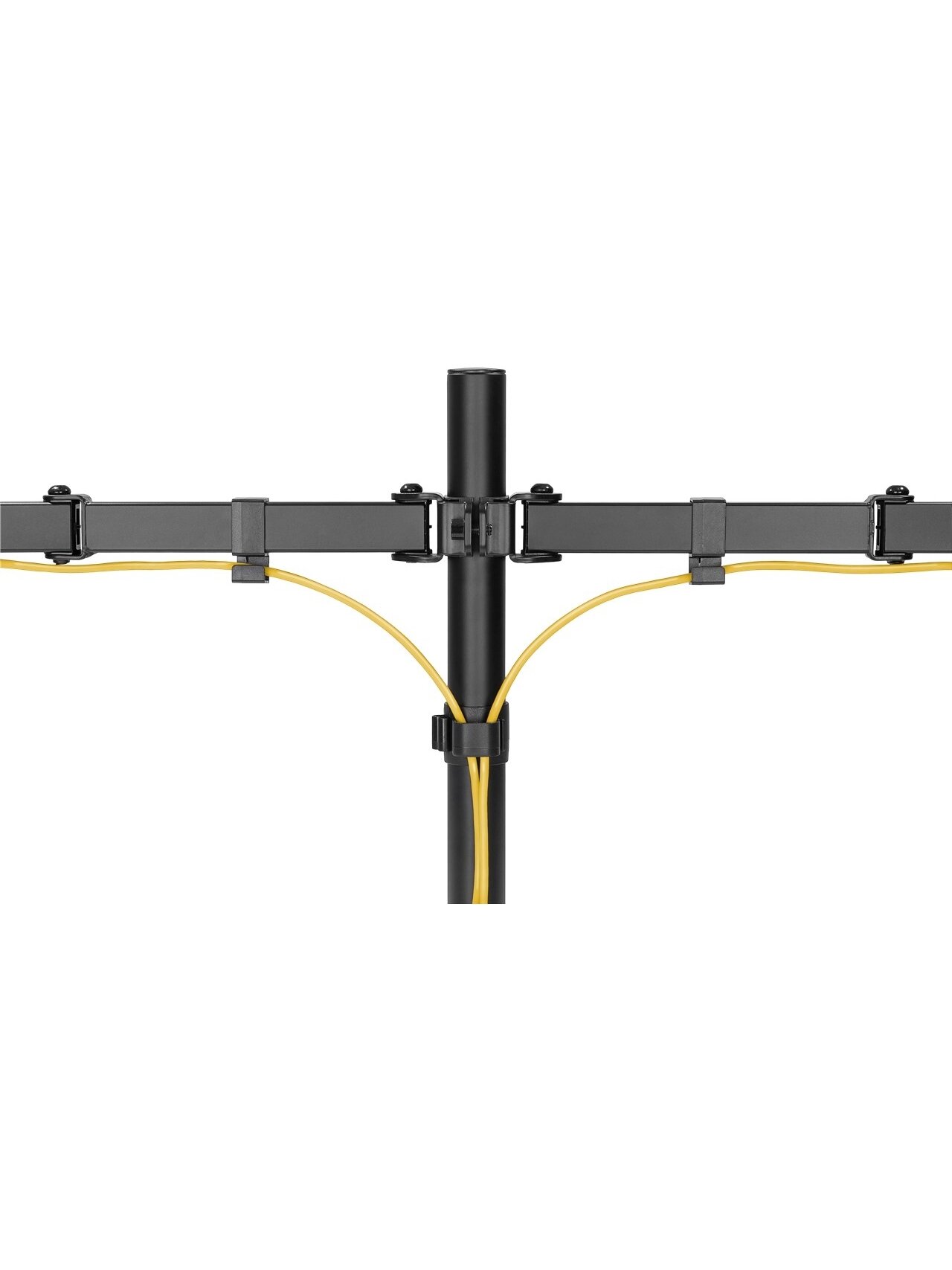Goobay Dual Monitor Mount Flex | Swivel, Tilt, Rotation | 17-32 " | Maximum weight (capacity) 8 kg | Black 2 Goobay Dual Monitor Mount Flex | Swivel, Tilt, Rotation | 17-32 " | Maximum weight (capacity) 8 kg | Black 2
